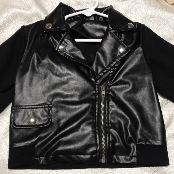 Jackets & Coats 13 Toddler Boy Faux Leather Jacket Poshmark